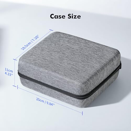 Digital Microscope Carrying Case,EVA Microscope Storage Bag Endoscope Case, Compatible with 4.3''/5''/7'' DM9 Digital Microscopes & Borescopes - size: Big- 8.3’’×7.08’’×3.54’’