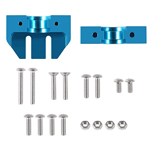 for E3D V6 Hotend Kit, 3D Printer All Metal Mount Fixed Blocks, Remote Short Direct Heat Sink 1.75mm Compatible with E3D V6 hotend, and Nozzle/Heater Block for Feeding 3D Printer Extruder
