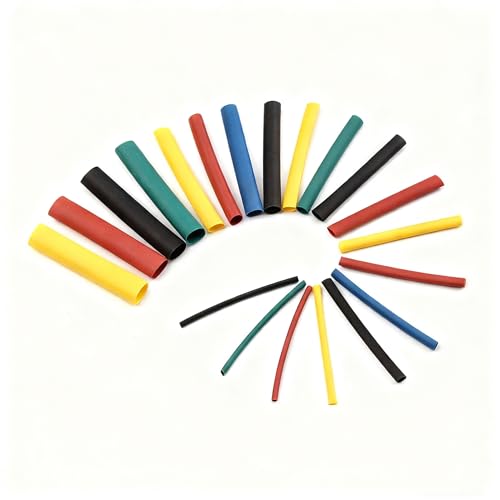678PCS Electrical Wire Terminal Kit with 350PCS Assorted Copper Connectors (Ring/Fork/Spade) & 328PCS Heat Shrink Tubing – All-in-One Wiring Set for Automotive, Home, DIY Projects