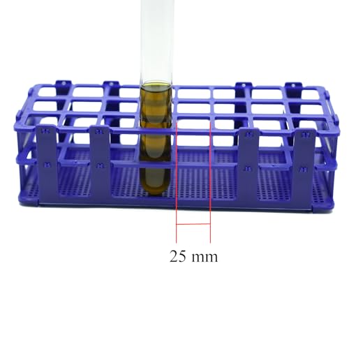 3 Pcs Detachable Plastic Test Tube Rack, 24 Holes Each, 25mm Diameter - color: Blue, size: 24 Holes-25mm