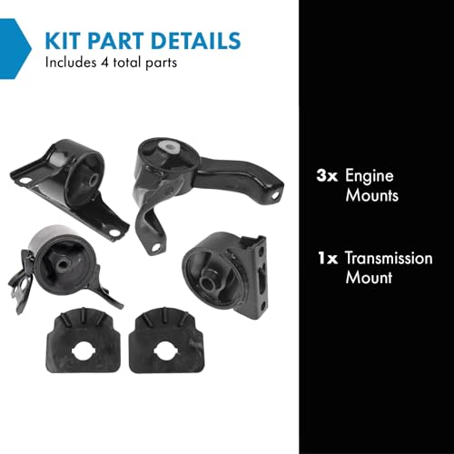 TRQ Engine & Transmission Mount Kit - style: MTA32524