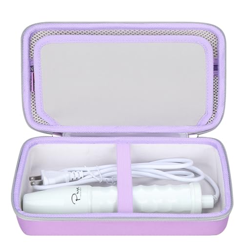 FBLFOBELI Hard Storage Case Compatible with NuDerma/for Houzzi/for Signstek/for APREUTY/for FAZJEUNE/for NewWay Professional Clinical Portable Handheld High Frequency Skin Wand Machine (Purple) - color: Purple
