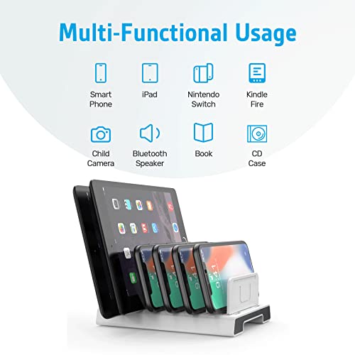 Unitek Adjustable Universal Multi Device Organizer Stand-No Charging Port