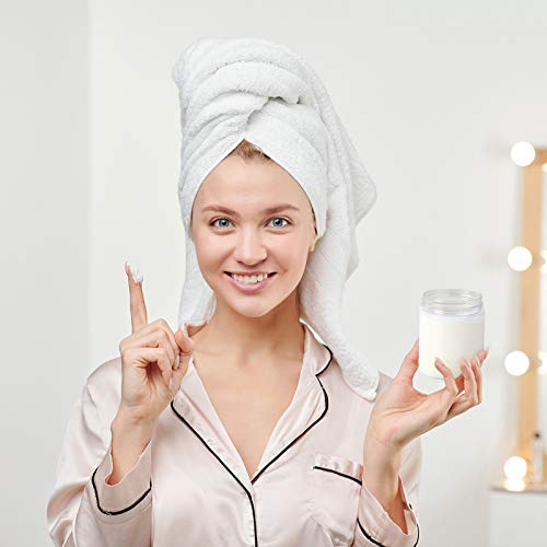 Eternal Moment 36 Pack 3 OZ Plastic Jars Clear Cosmetic Container with Lids - color: White Lid, size: 3 Ounce