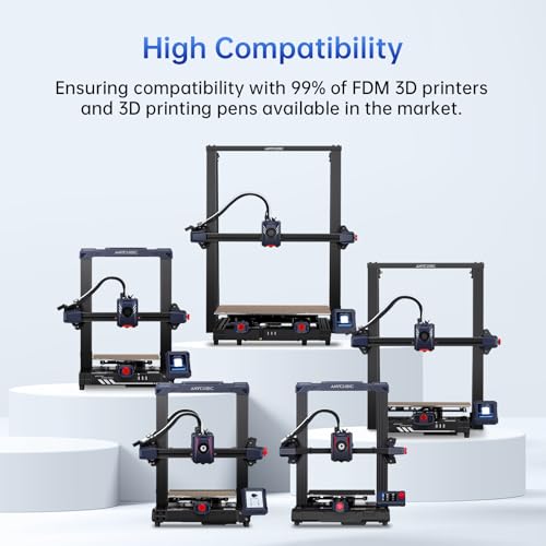 ANYCUBIC PLA Plus (PLA+) 3D Printer Filament 1.75mm, High Toughness 3D Printing Filament, Dimensional Accuracy +/- 0.02mm, Print with Most FDM 3D Printers, 1KG Spool, Black - color: 1kg Pla+ Black