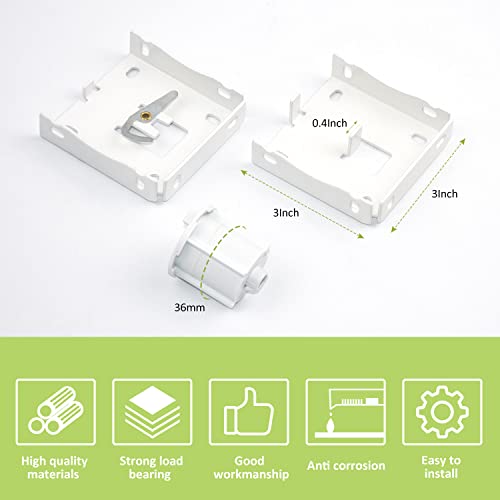 Rollerhouses 3 Inch Fascia Bracket for R 8 Clutches/Rolle - style: 3 Inch Fascia Bracket