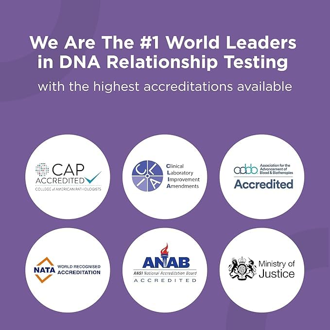 HomePaternity DNA Paternity Testing for Child and Father, FedEx Return, Over 99.99% Confidence, All Fees Included, Fast Results - size: FedEx Return