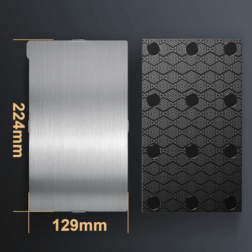 Upgraded Flex Build Plate for ELEGOO Saturn 4 Saturn 4 Ultra 224x129mm