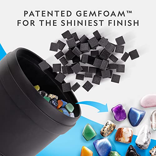 National Geographic Hobby Rock Tumbler Kit for Kids and Adult Beginners - style: Hobby Kit with GemFoam