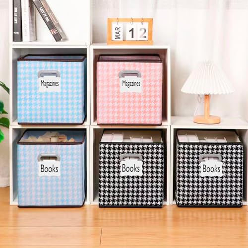 Basket Labels Clip, Include 20 Kitchen Clip Label Holder Removable PVC Bin with 2 Chalk Marker for Basket Pantry Organization -White - style: Butterfly Shape 20 (White)