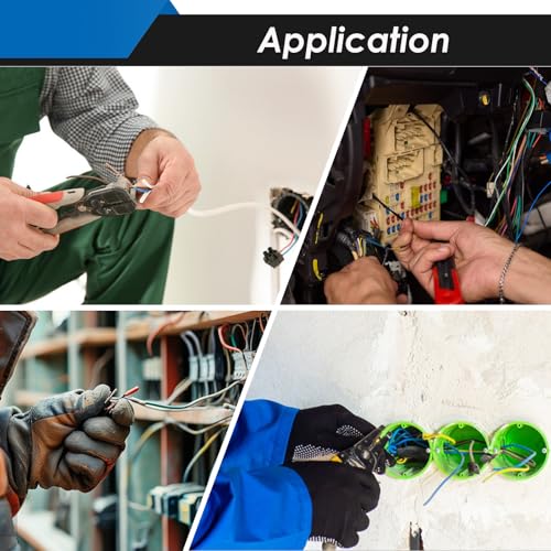 532Pcs Heat Gun for Shrink Tubing, Solder Seal Wire Connectors & Heat Shrink Tubing Kit, 26-6 AWG Waterproof Heat Shrink Wire Connectors with Mini Heat Gun for Marine Electrical - size: 532Pcs