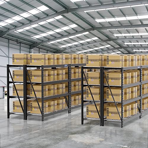 WORKPRO Heavy Duty Metal Garage Shelving, 68"W x 24"D x 65"H, 7200 LBS Load - size: 68"W x 24"D x 65"H