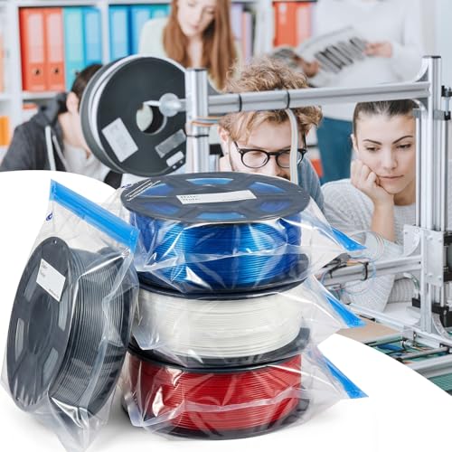 70Pcs 3D Printer Filament Storage Bags 13.4 x 11.8 Inch
