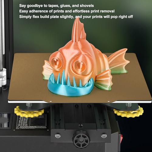 Spring Steel PEI Build Plate with Matte Texture 332x340mm for Raise3D Pro2 PRO 2 Plus 3D Printer Double Sided Magnetic Base