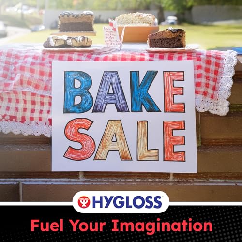 Hygloss Dry Erase Poster Board Paper 11x14 Inch, 120 Count, White Board - color: Original, size: 11 x 14-Inch, style: 120