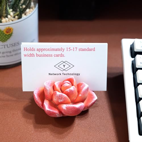 Cute Business Cards Holder Desk Organizer Vertical Display Stand