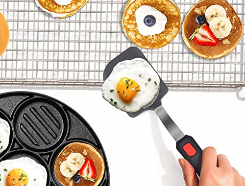 Mixed 5 Piece Silicone Spatula Set,No-Melt Handle and Blade - size: Mixed 5 Pack