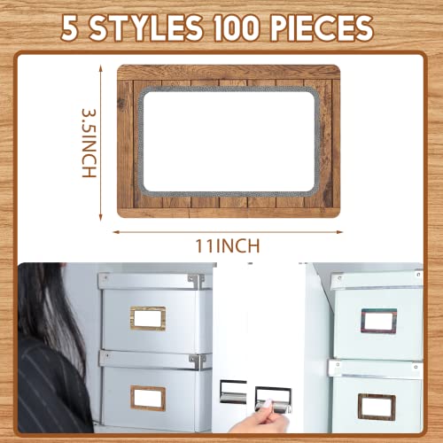 Spakon 500 Pcs Name Tags Sticker Home Classroom Decor Name Labels