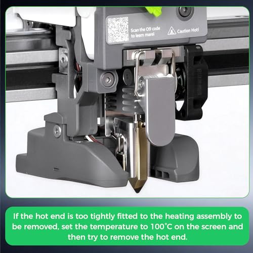 Creality Official SPARKX i7 Hotend 0.8mm Nozzle Kit, Maximum Speed High-Flow Quick-Swap Hotend Assembly, Original 3D Printer Hotend for SPARKX i7 Combo 3D Printer - style: Sparkx i7-0.8