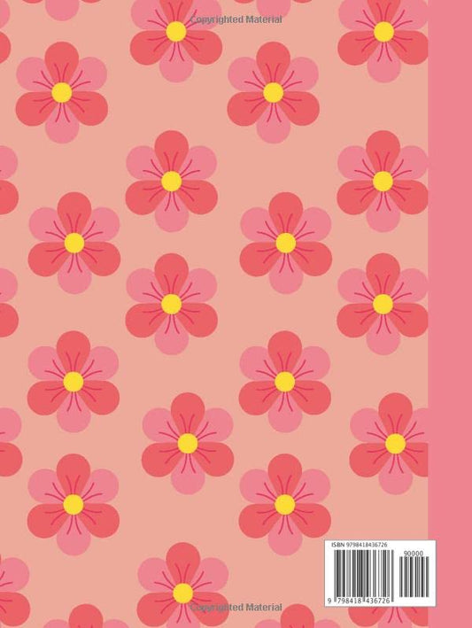 Laboratory Notebook: Grid Format | Large Size 8.5x11 inch | 120 Pages | Hardcover Floral