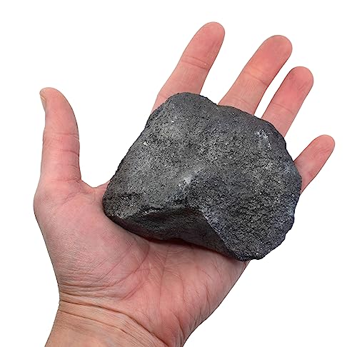 EISCO Raw Magnetite, Mineral Specimen - Hand Sample - Approx. 3" - Geologist Selected & Hand Processed - Great for Science Classrooms
