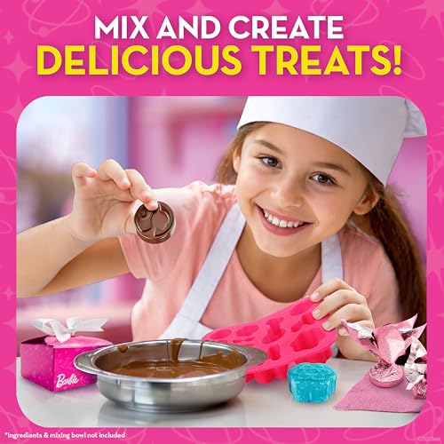 Barbie Candy Making Food Science Kit with 5 Recipes for Kids Ages 8-12