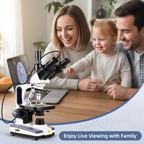 SWIFT EP2M 2-MP 1920 * 1080 Digital Eyepiece Microscope Camera, fits 23.2 mm eyepieces & Most trinocular phototubes, S-Viewer for Measuring & Annotation, Compatible with Windows 7–11 & macOS