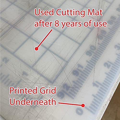 Self Healing 4'x8' Rhino Cutting Mat with separate Grid Sheet - color: Blank with grid sheet