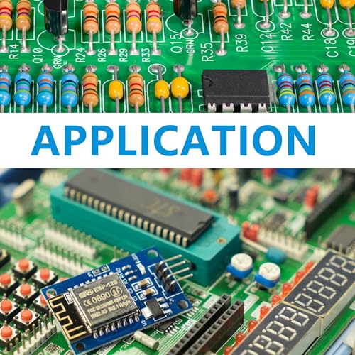 1818PCS 10 Value DIY Electronics Component Kit – Resistors, Capacitors, LED Diodes, Transistors, Zener & Rectifier Diodes, PCB, Potentiometers for Arduino, STEM, Hobby Projects