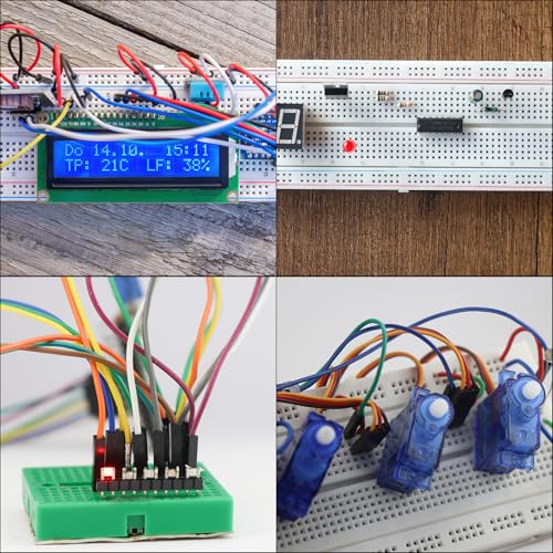 MECCANIXITY Male to Male 1Pin Breadboard Jumper Wire 2.54mm Pitch Ribbon Cable 10cm Long Electronics Breadboard Ribbon Cables for Breadboard Electronic Projects Pack of 40 - size: 10cm