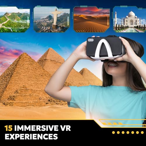 National Geographic World Wonders- VR STEM Science Activity Kit, Kids 8-12