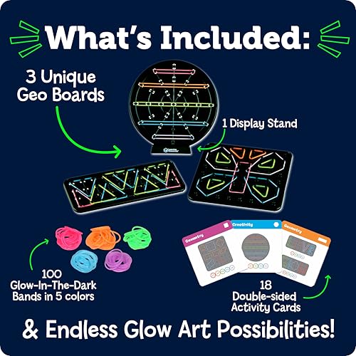 Learning Resources STEM Explorers Geo-Glow Art