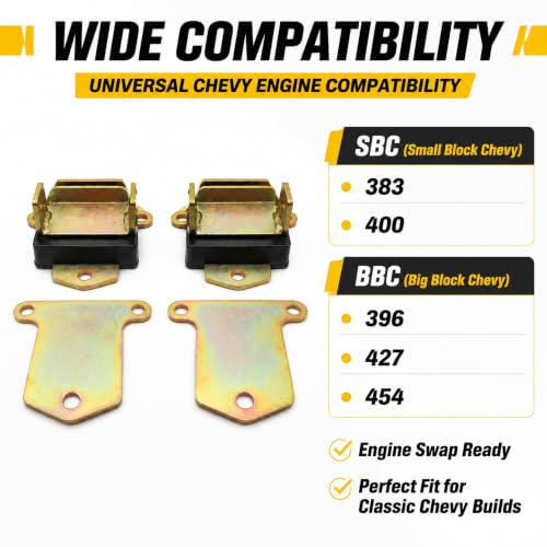 SBC BBC Engine Motor Mounts Bracket