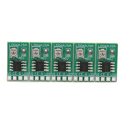 Adjustable LED Driver Module, 30-1500MA Constant Current 3V-6V, Large Output Power 9W, Fit for 3.3V 3.7V 4.5V 5V 6V LED Driver