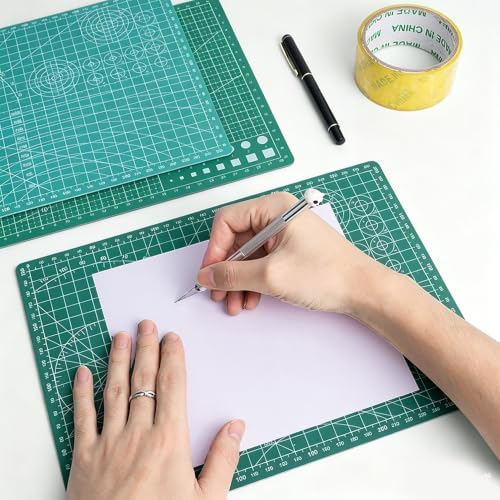 Self Healing Cutting Mat, Double Sided Craft Board for Sewing & Quilting - size: 8"L x 6"W