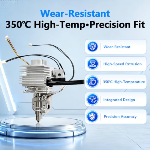 1PK 0.4mm Kobra X Hotend Complete Kit & 3PK 0.25/0.4/0.6mm Kobra X Nozzle - style: 0.25/0.4/0.6MM