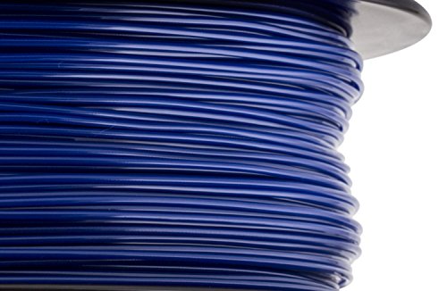 HATCHBOX 1.75mm True Blue PLA 3D Printer Filament, 1 KG Spool, Dimensional Accuracy +/- 0.03 mm, 3D Printing Filament - color: Blue