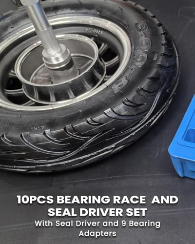 SIXIWANZI Bearing Press Kit, 10PCS Bearing Race and Seal Driver Set