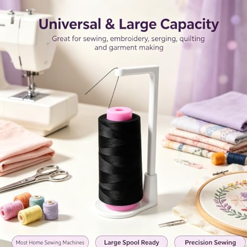 Large Capacity Thread Spool Stand for Top of Sewing Machine