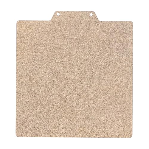 Double Sided Textured PEI Sheet, 120x120mm PEI Spring Steel Sheet Flexible Print Build Plate Removable Surface Platform with Magnetic Bed for Easythreed K7 K9