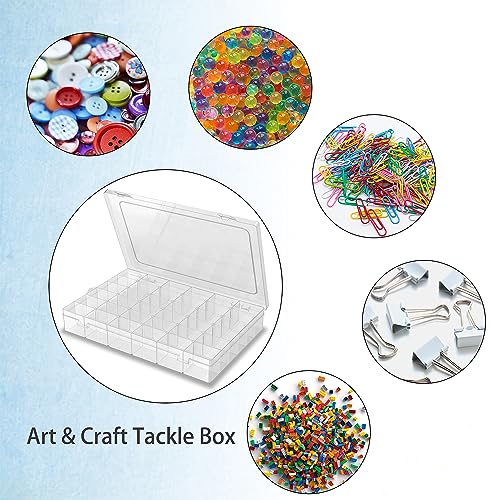 Goiio 8 Pack Plastic Organizer Container Box