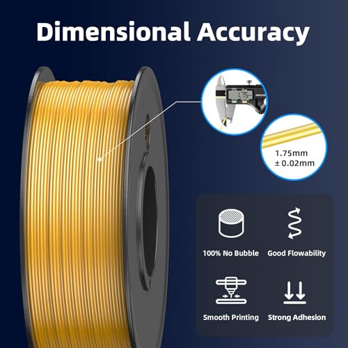 PLA 3D Printer Filament Bundle,1.75mm,250g Spool, 8 Rolls - color: Black+white+red+yellow+pink+blue+orange+green