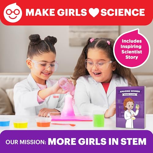 Doctor Jupiter Girls' Explosive Science Experiments Kit for Kids Ages 8+ - style: Explosive Girls': 8+