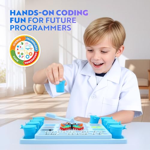 Playz Coding Learning kit, Educational Science Kits for Kids Age 8-12