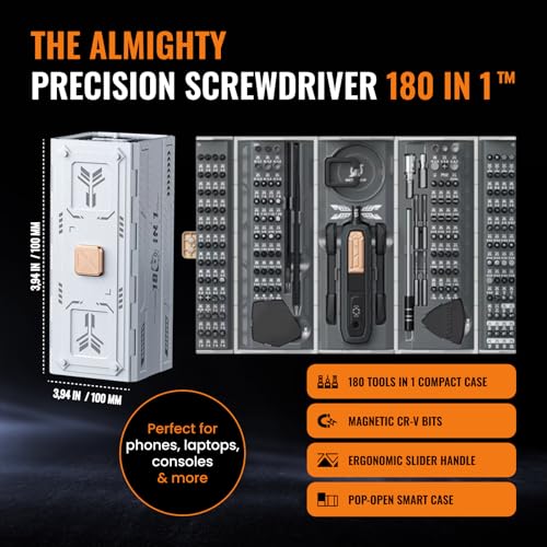 180-in-1 Precision Screwdriver Set for Electronics