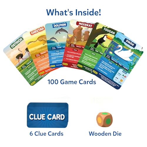 Skillmatics Guess in 10 Animals Megapack – Trivia Card Game, Gift for Kids - style: 7. Animal Planet Mega Pack