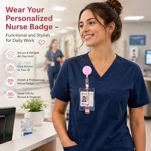 Suncalla 653 Pcs Nurse Badge Reel Charms Making Kit, Nurse - style: Juneteenth