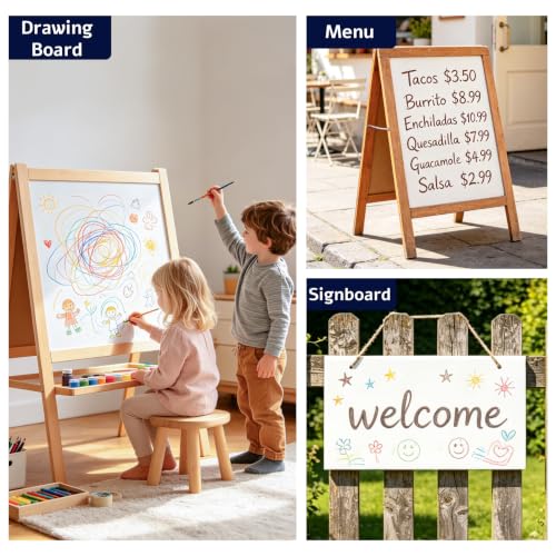 AKONEGE 3 Pack White Foam Board 24" x 36" x 0.23" (6mm) for Art Craft - color: White, size: 3PCS