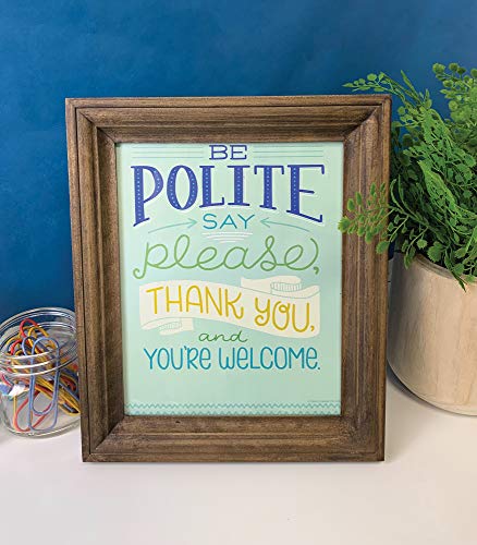 Carson Dellosa 12-Piece Positive Affirmations Posters, Motivational 8.5" x 11" Wall Decor, Growth Mindset Art Set for Bulletin Board, Classroom, Office Decorations, School Counselor Office Must Haves - style: Positive Character Traits