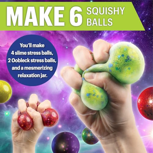 Squishy Ball Making Kit & DIY Stress Ball Science Lab by MindWare